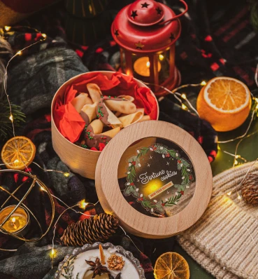 Новогоднее печенье с предсказаниями ⦁ Подарок на Новый год и Рождество ⦁ Сувениры