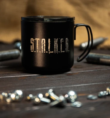 Металлическая чашка-термокружка • S.T.A.L.K.E.R • Сувениры Сталкер геймеру