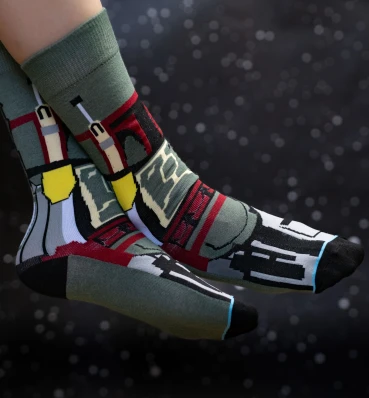Шкарпетки з Бобой Феттом • Зоряні Війни ⦁ Одяг та аксесуари ⦁ Подарунок фанату Star Wars