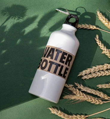 Фляга питьевая «Water Bottle» • Стильная и удобная бутылка для тренировок, прогулок • Корпоративный сувенир