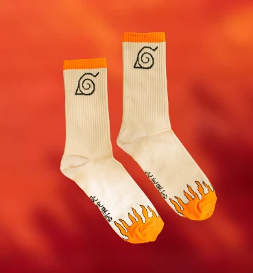 Шкарпетки з принтом ⦁ Коноха ⦁ Одяг та сувеніри Наруто ⦁ Подарунки в стилі аніме Naruto