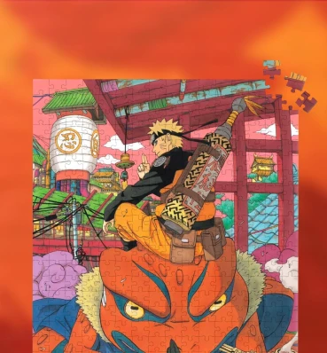 Пазлы • Наруто и Гамакичи • Сувениры и атрибутика • Подарки в стиле аниме Naruto