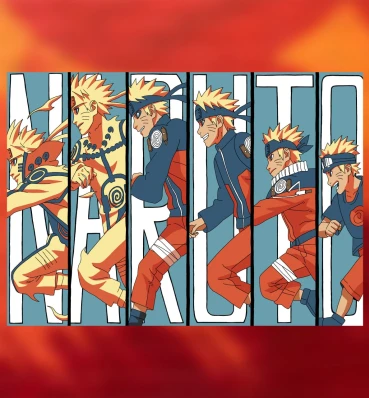 Постер №5 ⦁ Становлення Наруто ⦁ Плакат ⦁ Подарунки та сувеніри в стилі аніме Naruto