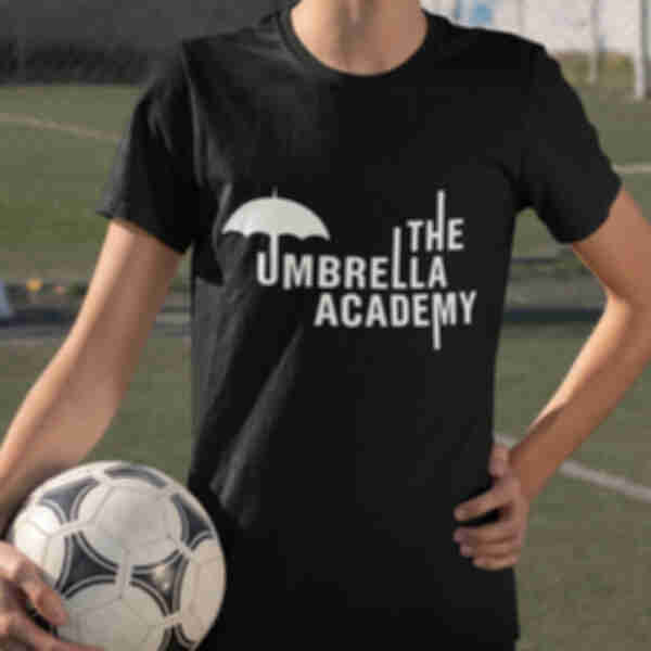 Футболка №11 • Логотип  • Академія Амбрелла, чорна
