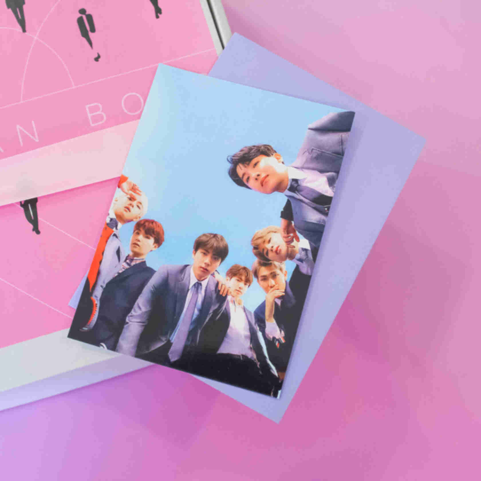 Листівка • БТС ⦁ Подарунок для фанатів K-POP та корейської групи BTSФото №34