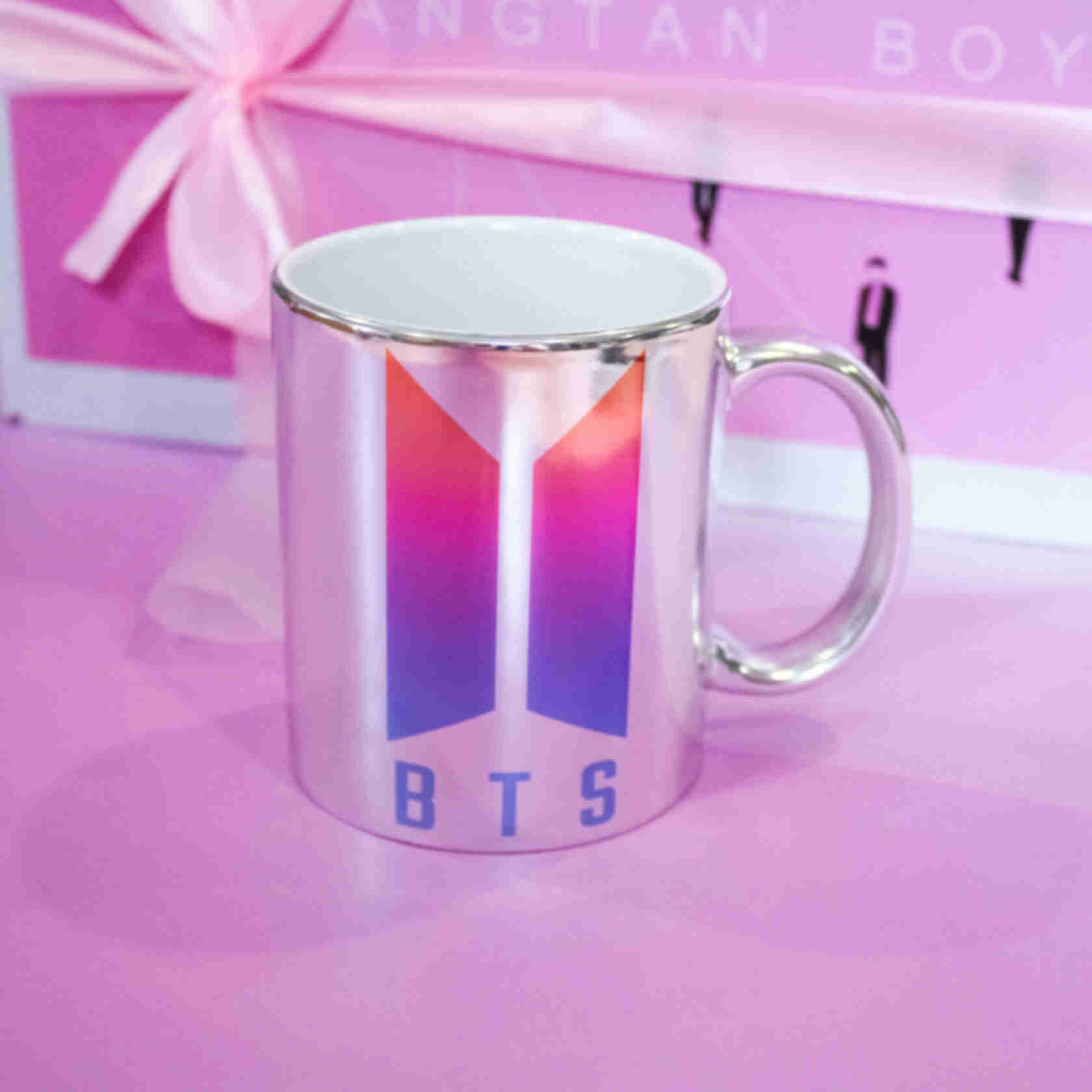 Чашка ⦁ Лого групи • БТС ⦁ Кружка ⦁ Подарунок для фанатів K-POP та корейської групи BTSФото №29