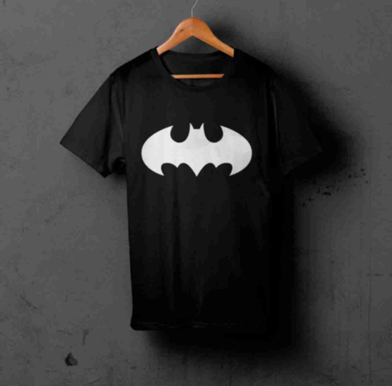 Футболка №1 • Логотип Бетмена • Batman • Мерч • Одяг з супергероями в стилі DC
