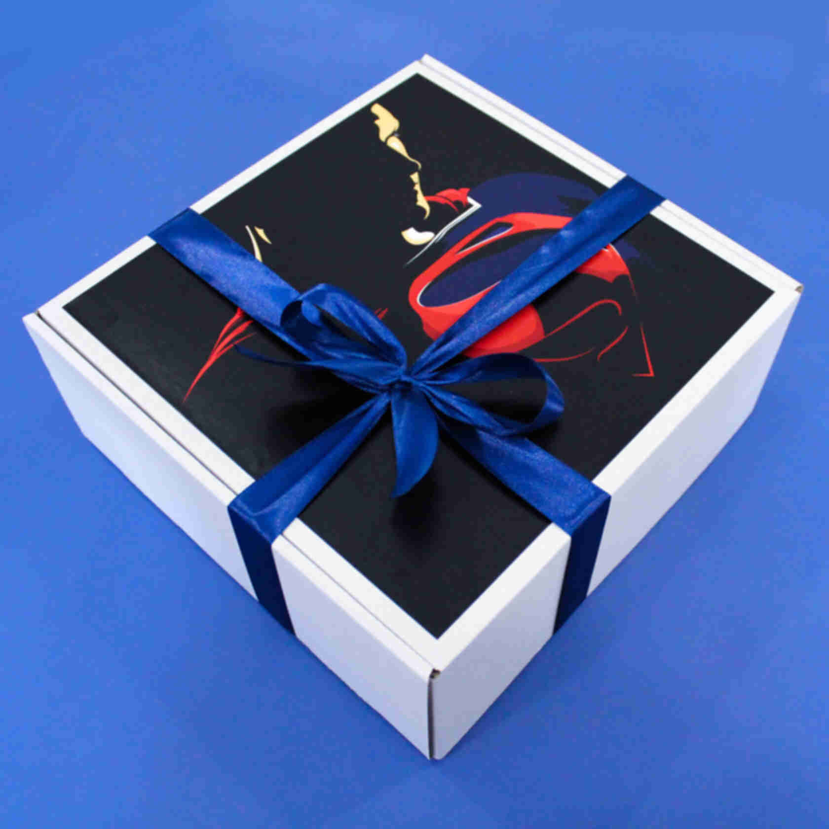 Подарункова коробка с декором СуперменФото №5