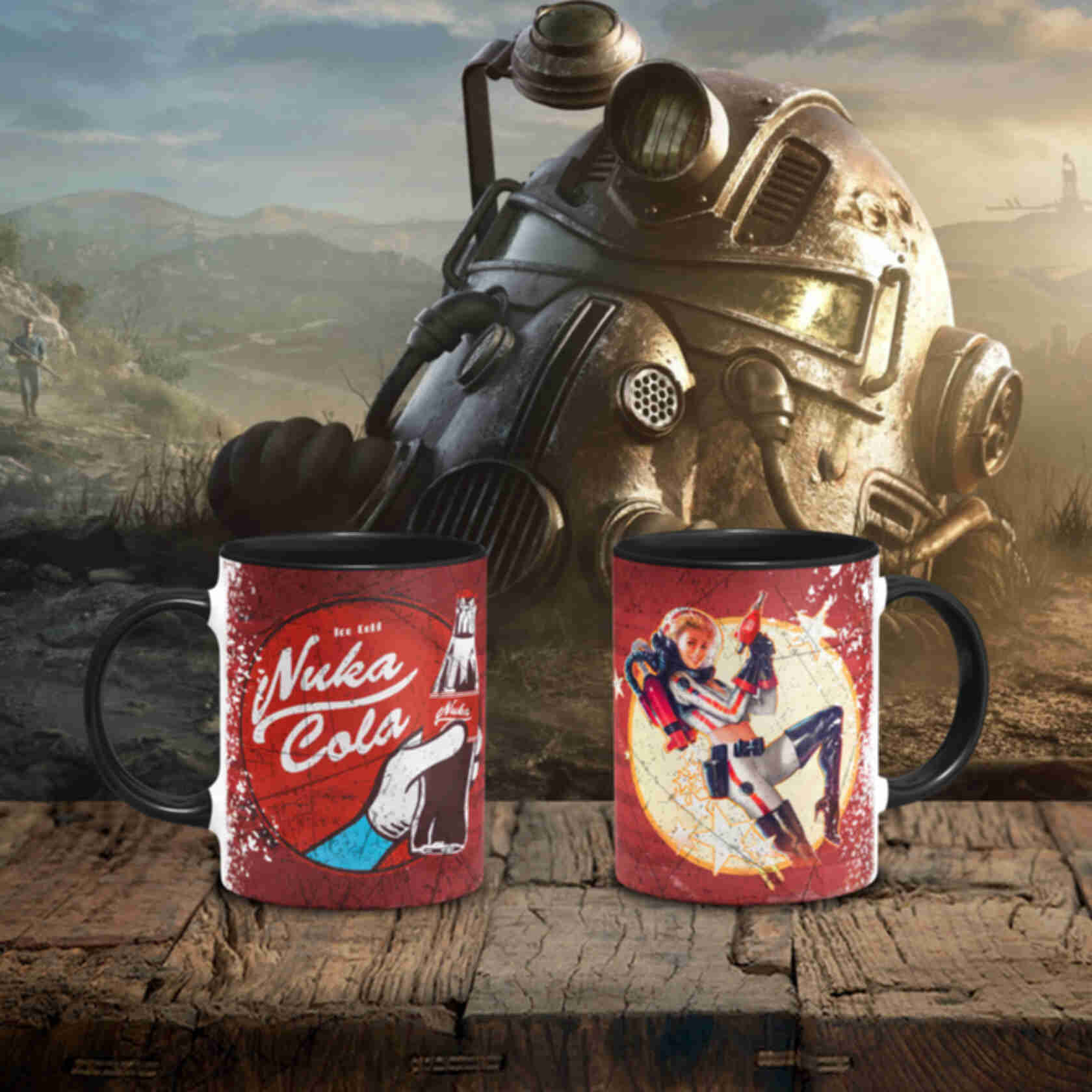 Чашка • Nuka Cola • Фаллаут • Горнятко Fallout • Подарунок для геймера