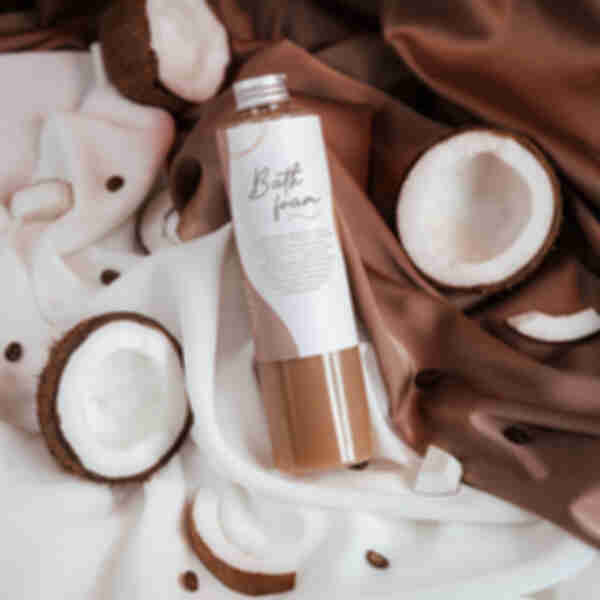 Піна для ванни з ароматом вершкового шоколаду «Tiramisu» ⦁ Спа-процедура для тіла вдома. Доглядова косметика для жінок