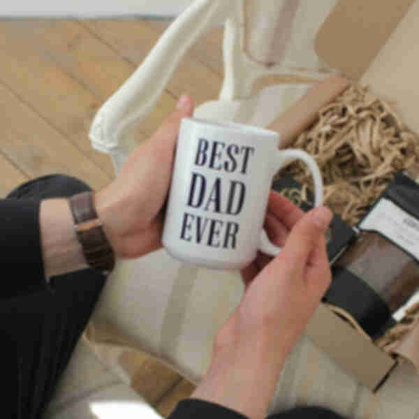АРХИВ Подарунковий бокс для тата «Iced Coffee ⦁ Classic» ⦁ Подарунок для тата на День Народження