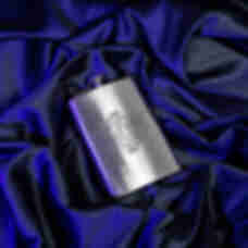 Металева фляга з гравіюванням ⦁ Подарунок коханому чоловікові ⦁ Фляга для віскі
