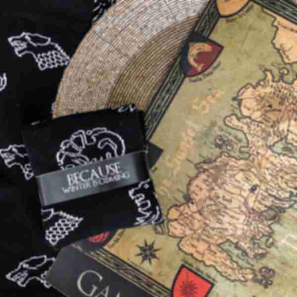 Шкарпетки з гербами будинків • Гра Престолів • Одяг • Подарунки Game of Thrones