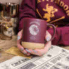 Чашка деколь по факультету Ґрифіндор бордова ⚡️ Горнятко Гаррі Поттер ⚡️ Gryffindor Harry Potter