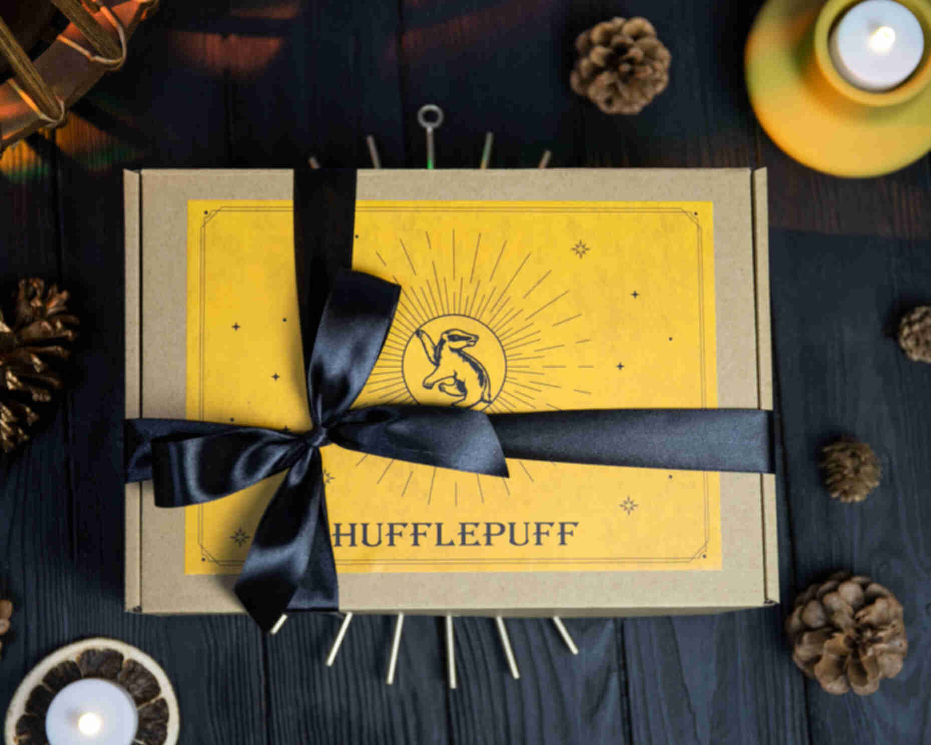 Подарункова коробка Hufflepuff ⚡️ Гаррі ПоттерФото №13