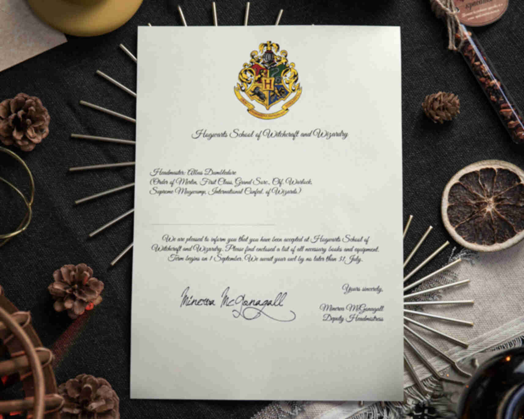 Письмо-приглашение в Хогвартс ⚡️ Почтовый комплект ⚡️ Гарри Поттер Hufflepuff. Фото №3