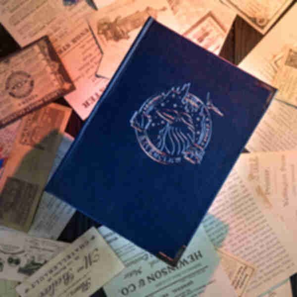 Блокнот в стилі факультету Рейвенклов ⚡️ Гаррі Поттер ⚡️ Ravenclaw ⚡️ Harry Potter