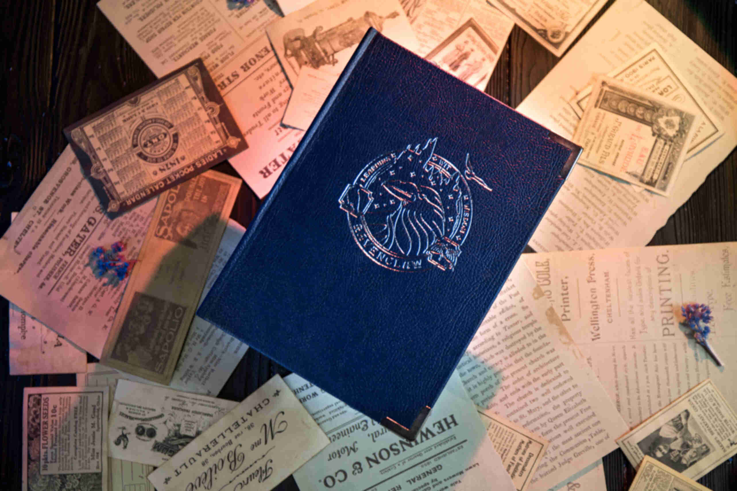 Блокнот в стилі факультету Рейвенклов ⚡️ Гаррі Поттер ⚡️ Ravenclaw ⚡️ Harry Potter