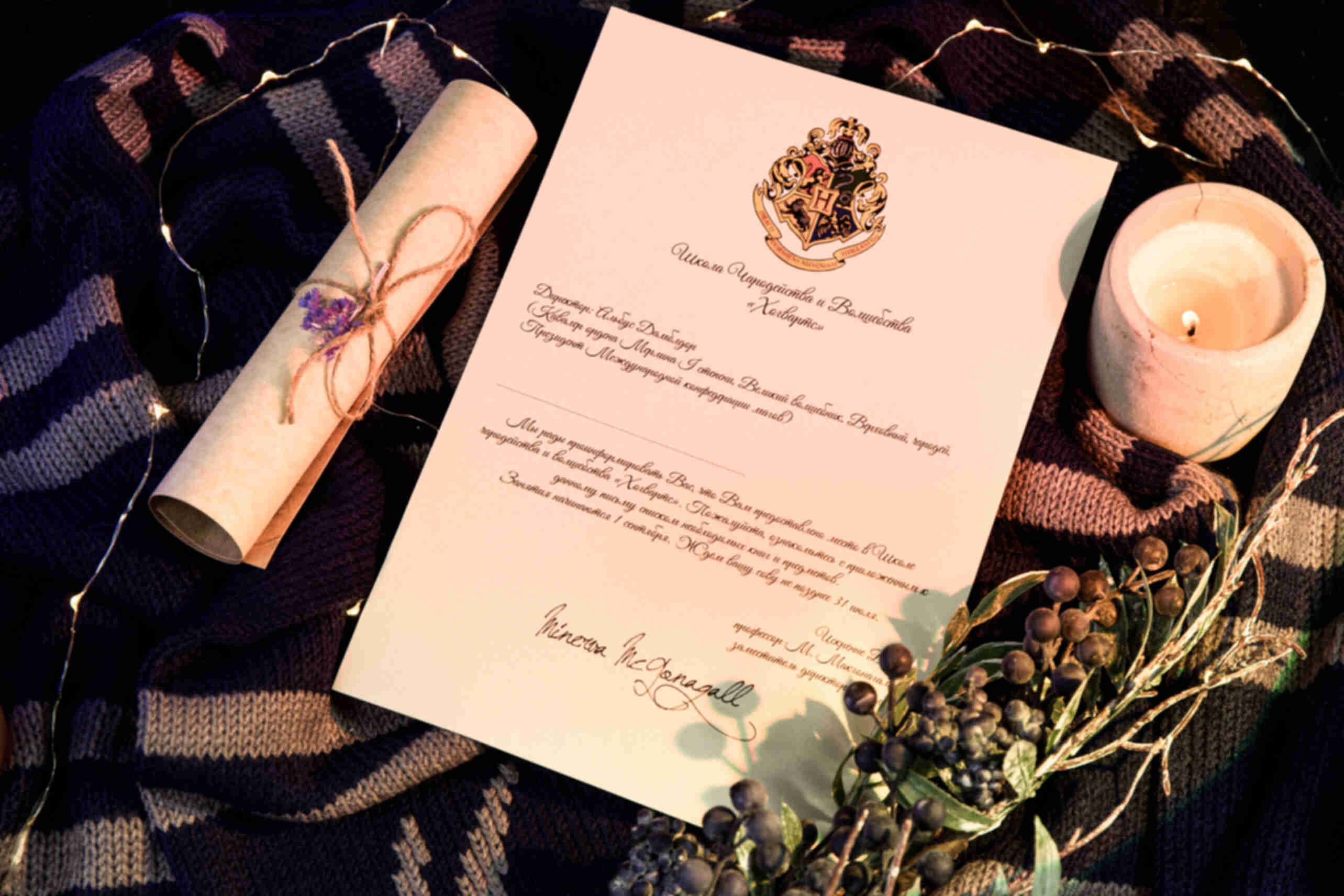 Письмо-приглашение в Хогвартс ⚡️ Почтовый комплект ⚡️ Гарри Поттер Ravenclaw. Фото №5