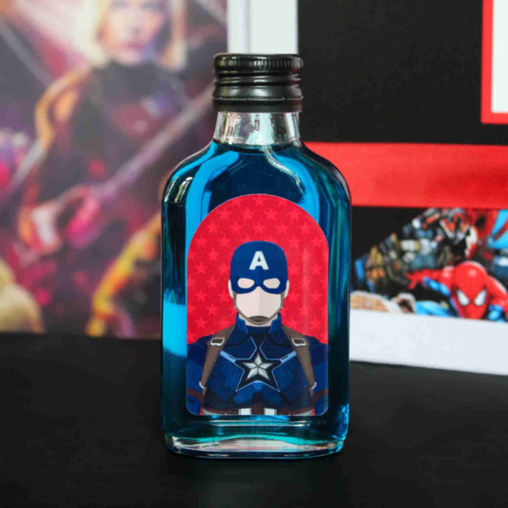 Бокс Капітан Америка ⦁ middle ⦁ Captain America ⦁ Marvel ⦁ Подарунок фанату МарвелФото №3