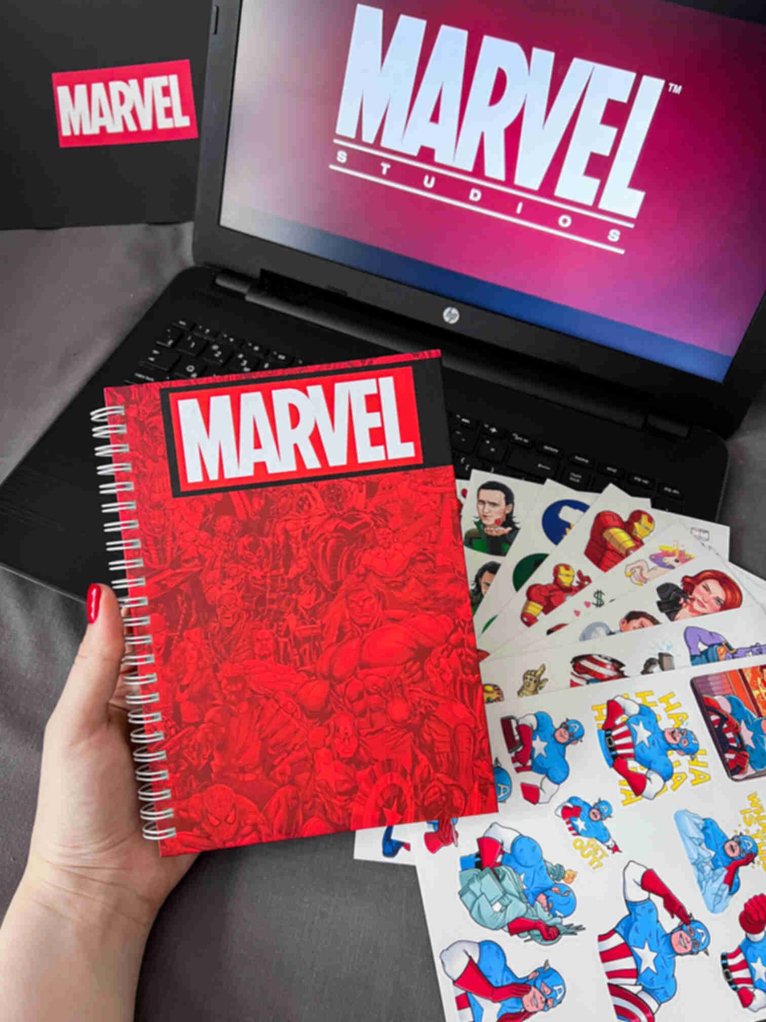 Блокнот • Скетчбук в стилі Марвел • Подарунок фанату Marvel • Тематичні сувеніриФото №81