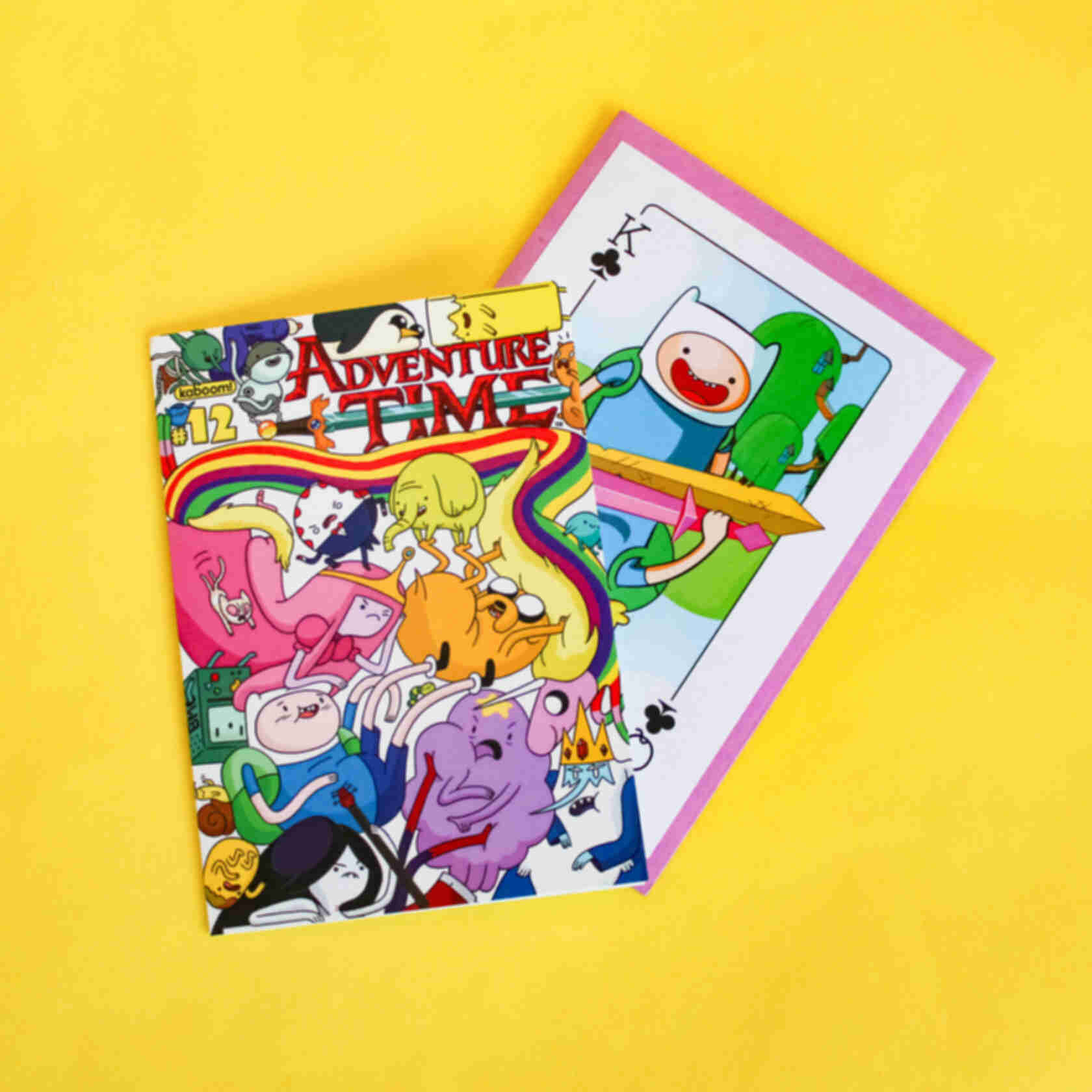 Листівка в стилі Часу Пригод • Сувеніри • Подарунки Adventure Time Фото №37