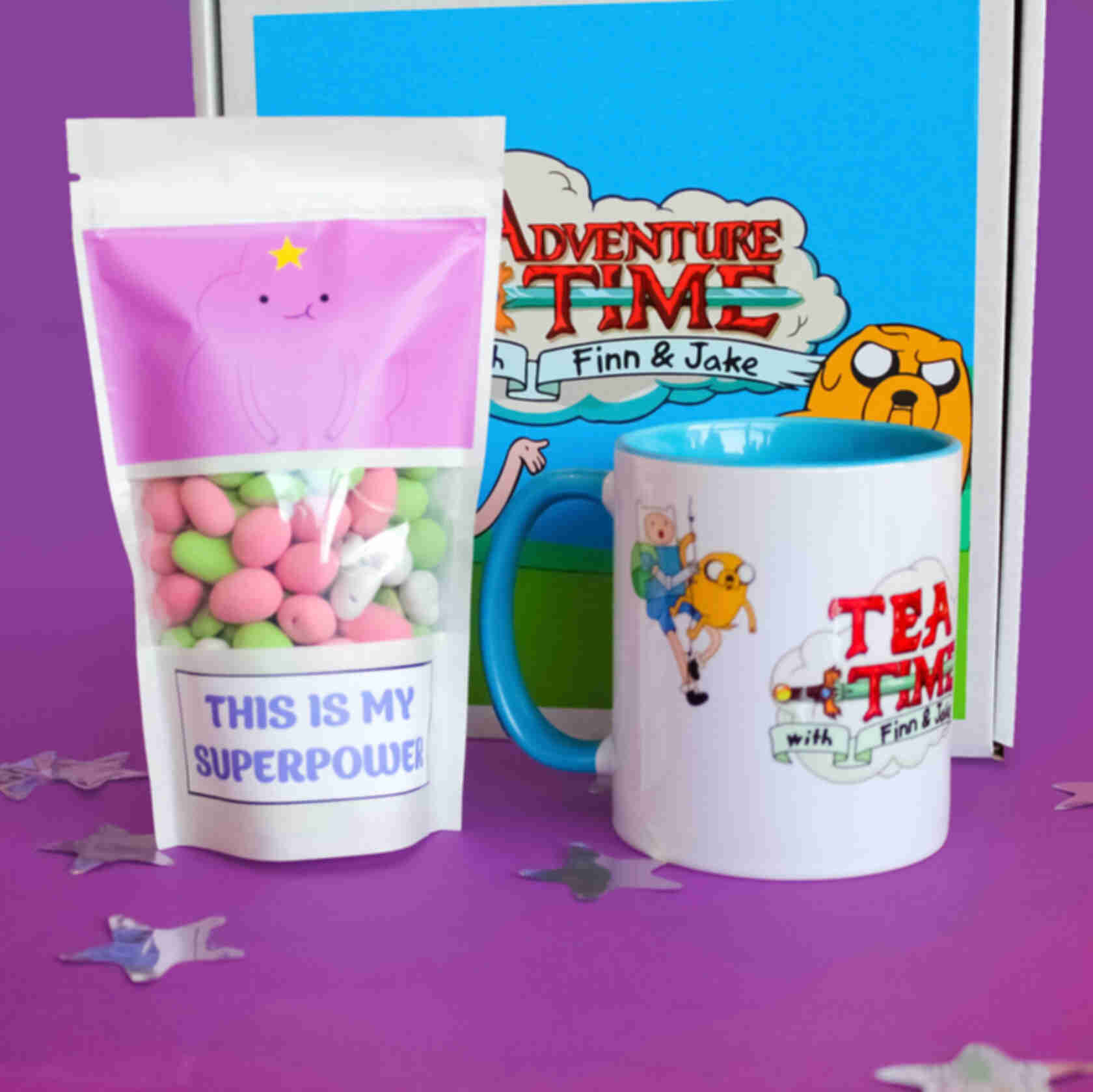 Бокс Adventure Time • classic №2 • Подарунок фанату мультсеріалу Час Пригод БЕЗ БРЕЛКАФото №4