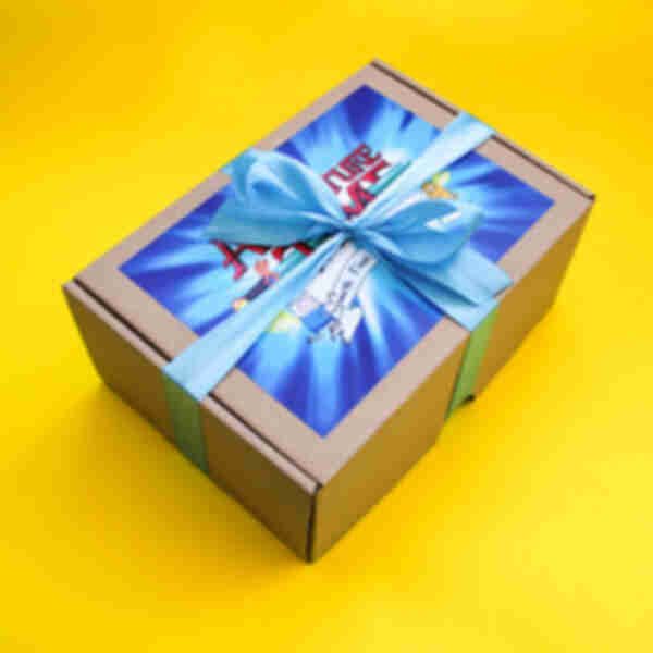Подарункова коробка с декором Adventure Time