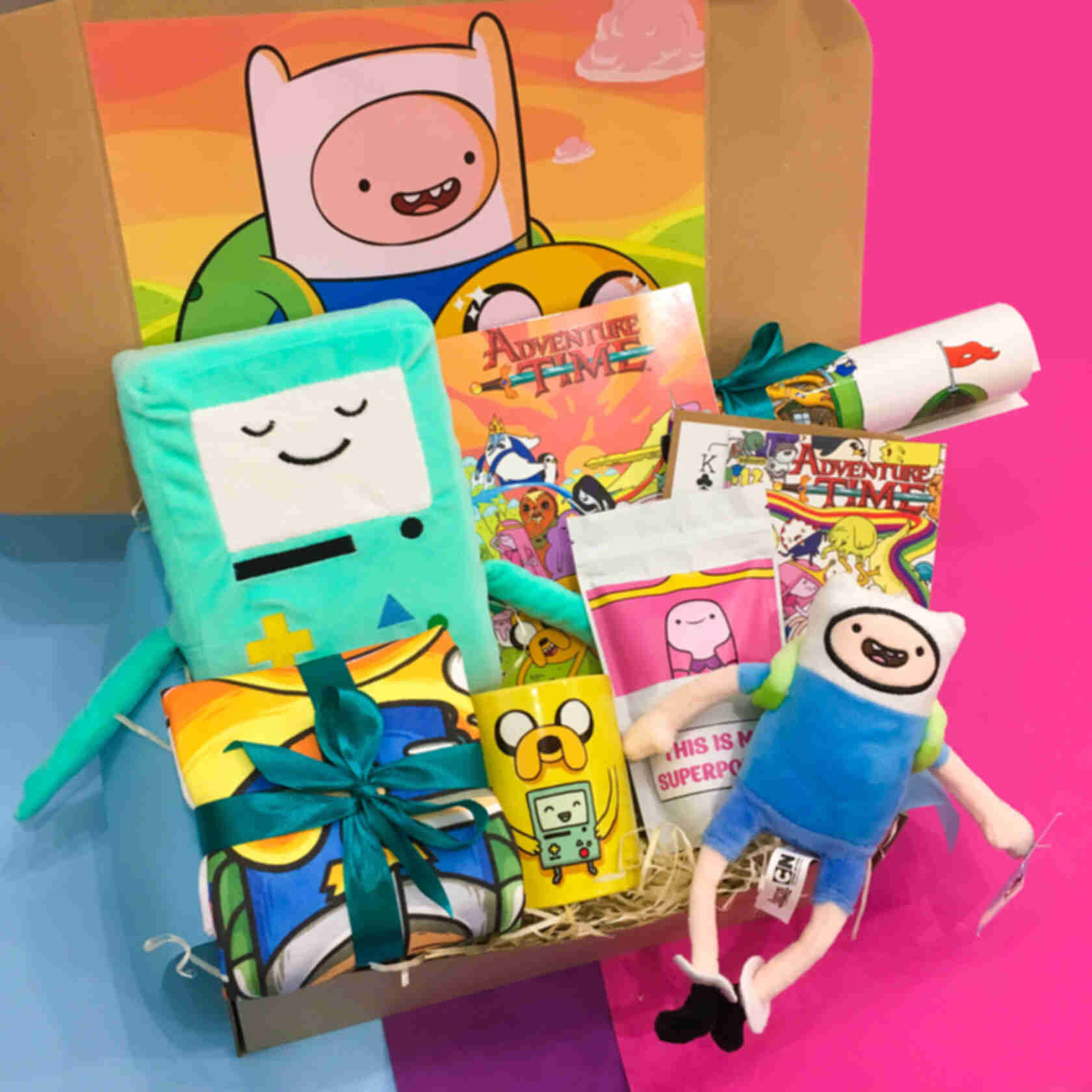 Бокс Adventure Time • premium • Подарунок фанату мультсеріалу Час Пригод