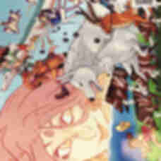 Великий постер з персонажами • Розпродаж • Всесвіт Хаяо Міядзакі • Подарунки в стилі аніме