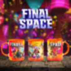 Чашка • Крайній Космос • Горнятко • Подарунок для фаната мультсеріалу Final Space