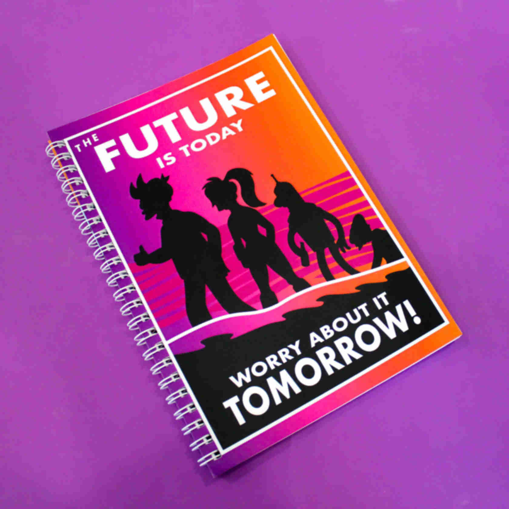 Блокнот «Future is today» • Скетчбук за мультсеріалом • Футурама • Подарунки FuturamaФото №40