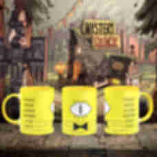 Чашка Білл Шифр • Горнятко в стилі Гравіті Фолз • Подарунок фанату Gravity Falls
