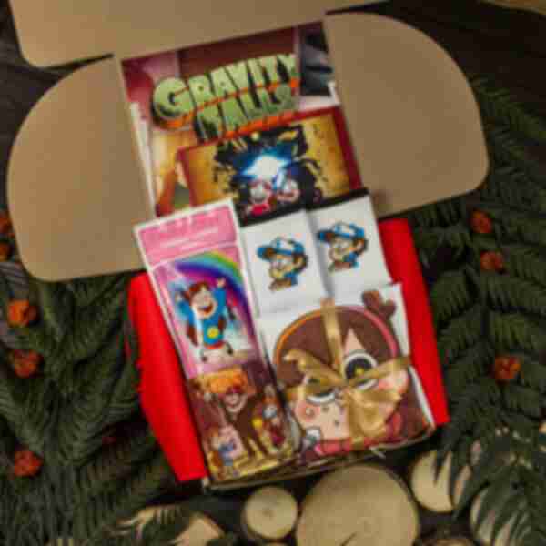 Бокс Гравіті Фолз • classic • Подарунковий набір для фанатів серіалу Gravity Falls
