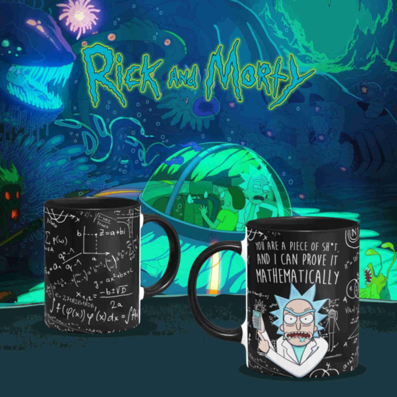 Чашка №2 • I can prove it • Кружка Рік і Морті • Подарунки Rick and MortyФото №36