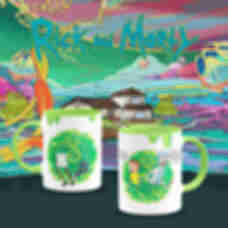 Чашка №1 • Всесвіт, де вони всього лише принт на чашці • Кружка Рік і Морті • Rick and Morty