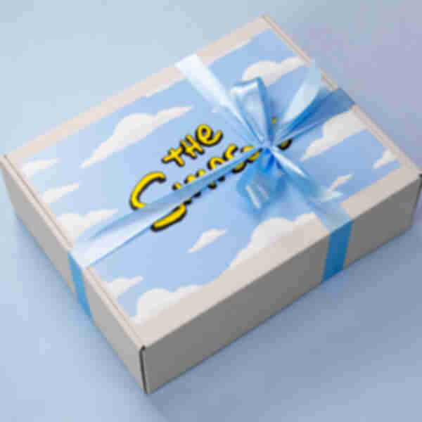 Подарункова коробка с декором • The Simpsons