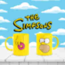 Чашка з Гомером • Горнятко Сімпсони • Подарунок фанату мультсеріала • The Simpsons