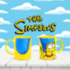 Чашка з Мардж • Горнятко Сімпсони • Подарунок фанату мультсеріала • The Simpsons