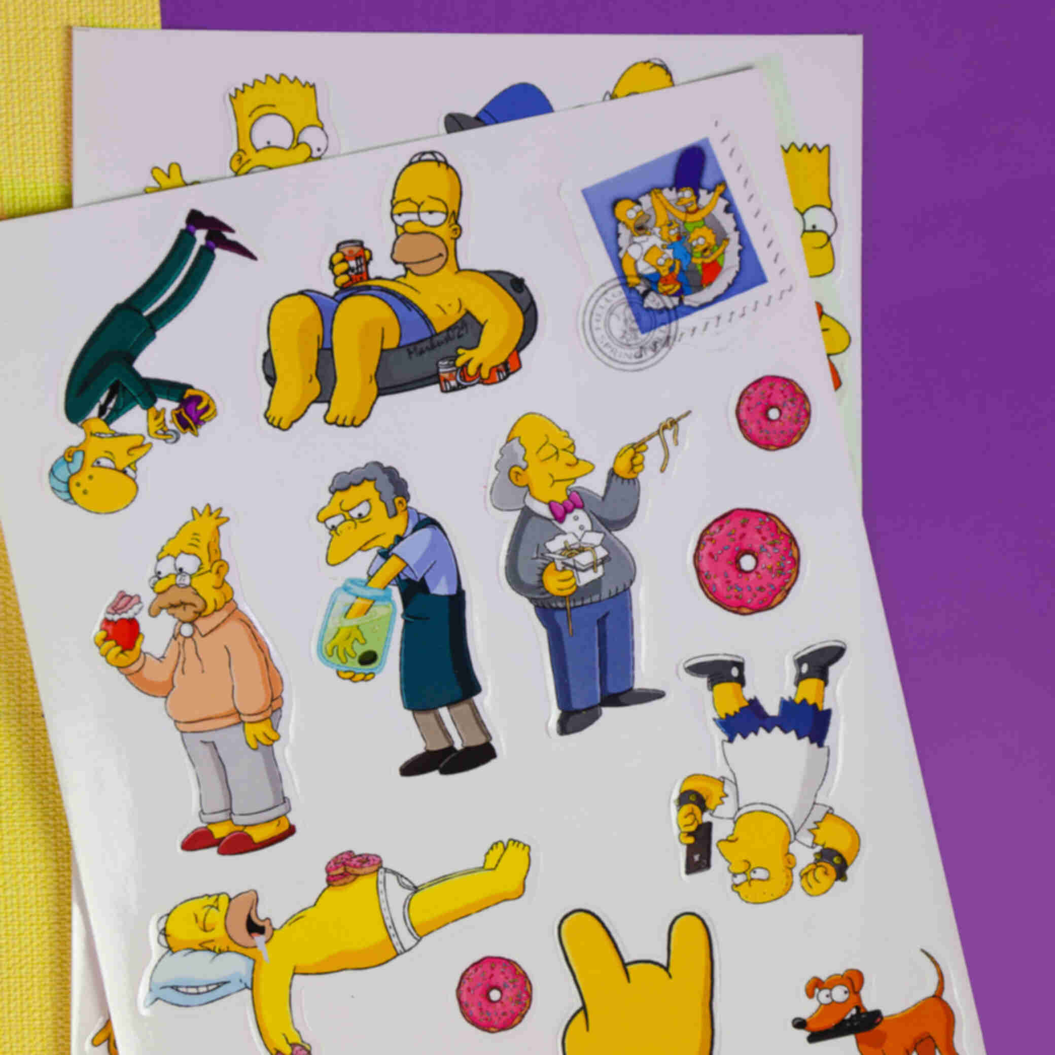 Стікерпак • Набір наліпок за мультсеріалом • Сімпсони • Подарунки • The SimpsonsФото №3