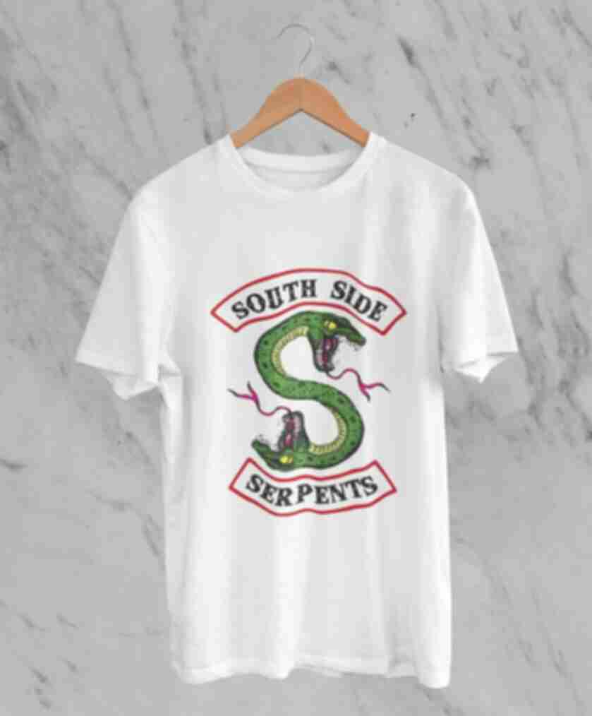 Футболка №2 • South Side Serpents • Рівердейл, білаФото №2