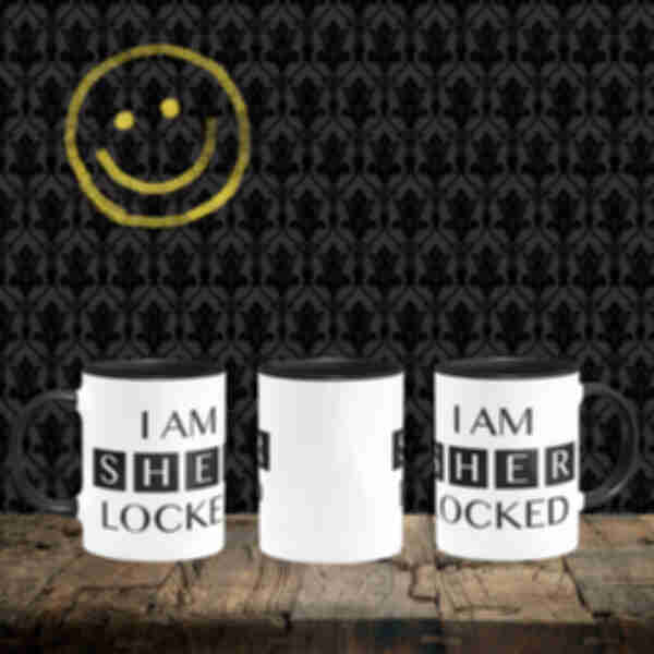 Чашка • I'm Sherlocked • Кружка • Подарунок для фаната серіалу Шерлок • Sherlock 