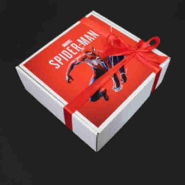 Подарункова коробка с декором Людина-павук