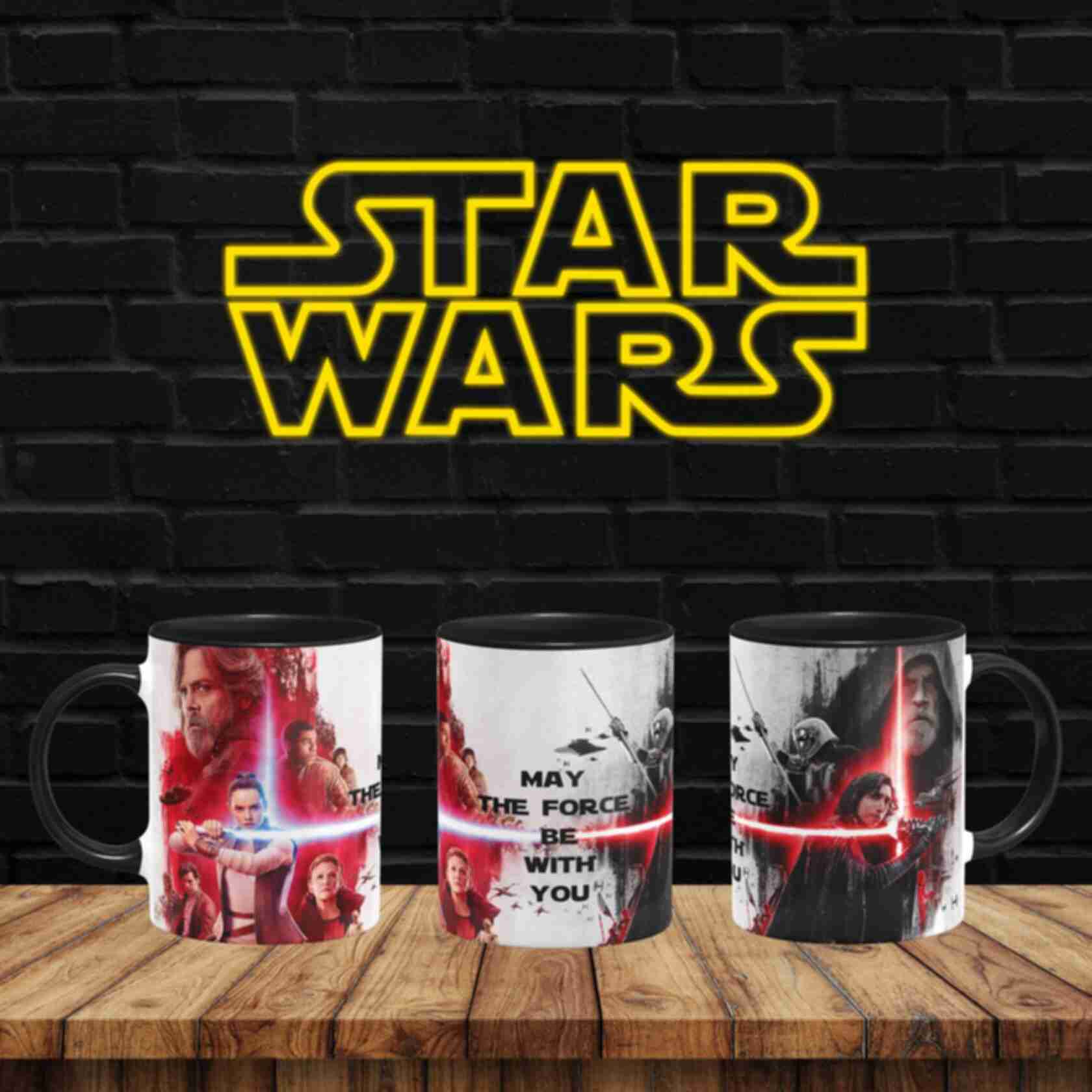 Чашка №4 • Останні джедаї ⦁ Зоряні Війни ⦁ Горнятко ⦁ Подарок фанату Star Wars