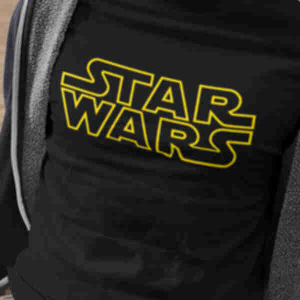 Футболка №1 • Логотип Star Wars • Зоряні Війни • Мерч • Одяг Star Wars