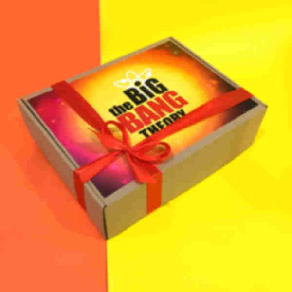 Подарункова коробка с декором • The Big Bang Theory