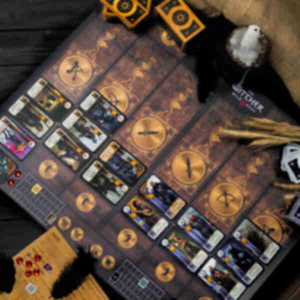 Ігрове поле для карткової гри Гвинт ║ Witcher ║ Gwent ║ Подарунок фанату Відьмака