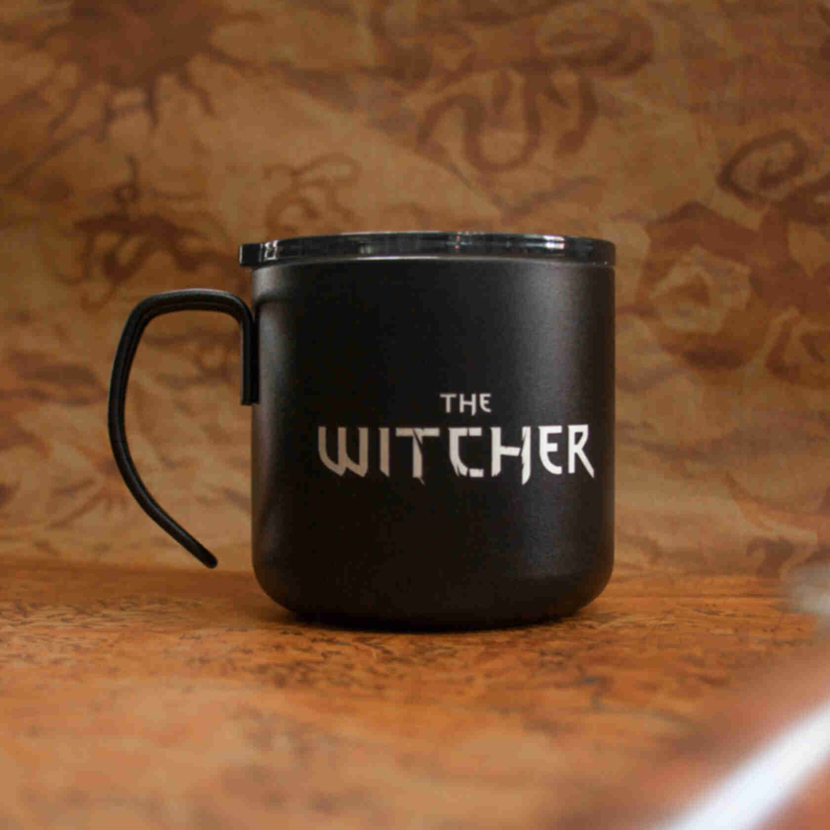 Металева чашка - термокружка ║ Witcher ║ Подарунок фанату Відьмака ║ СувеніриФото №5