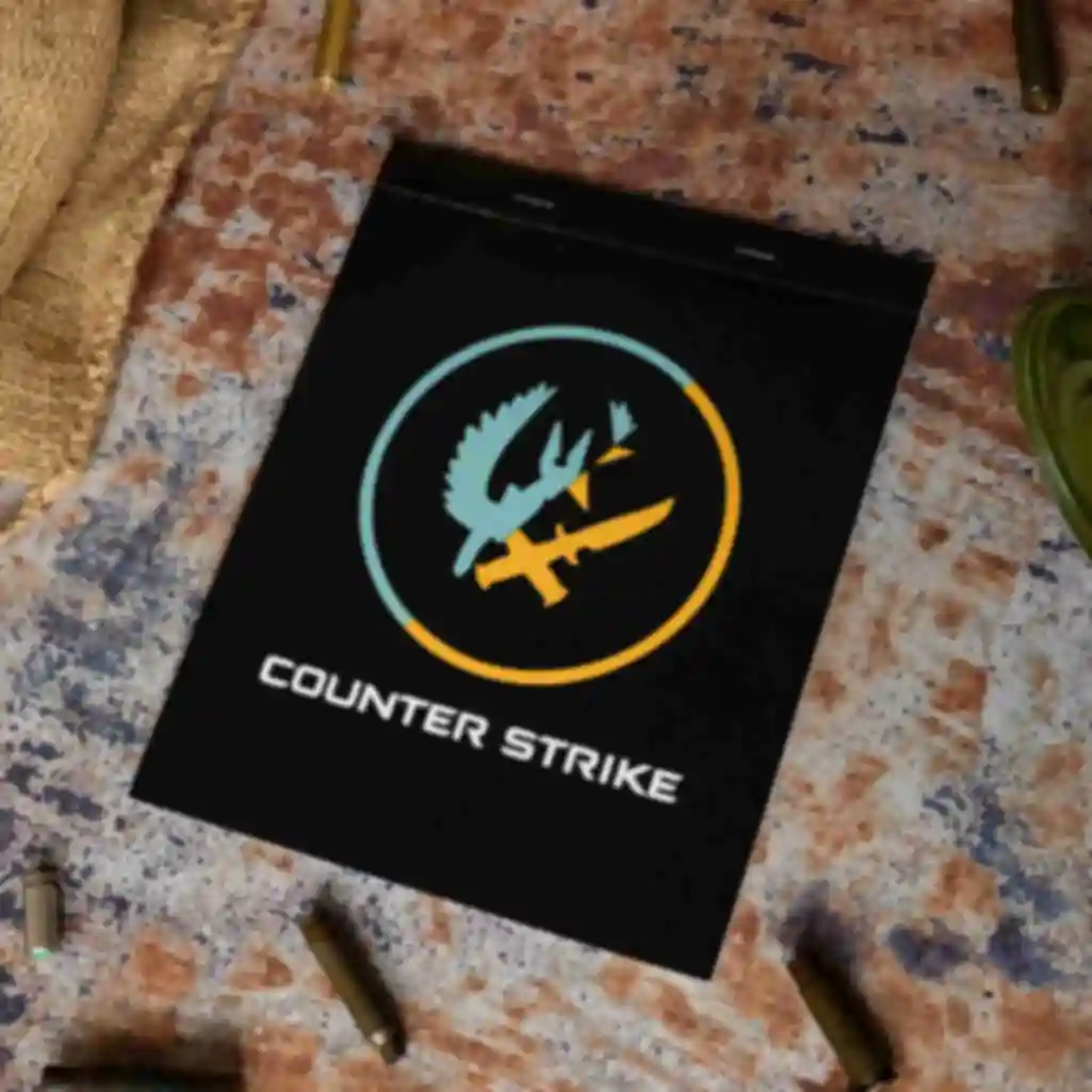 Стікерпак Counter-Strike ⦁ Набір наліпок ⦁ Сувеніри ⦁ Подарунок фанату Контр-Страйк