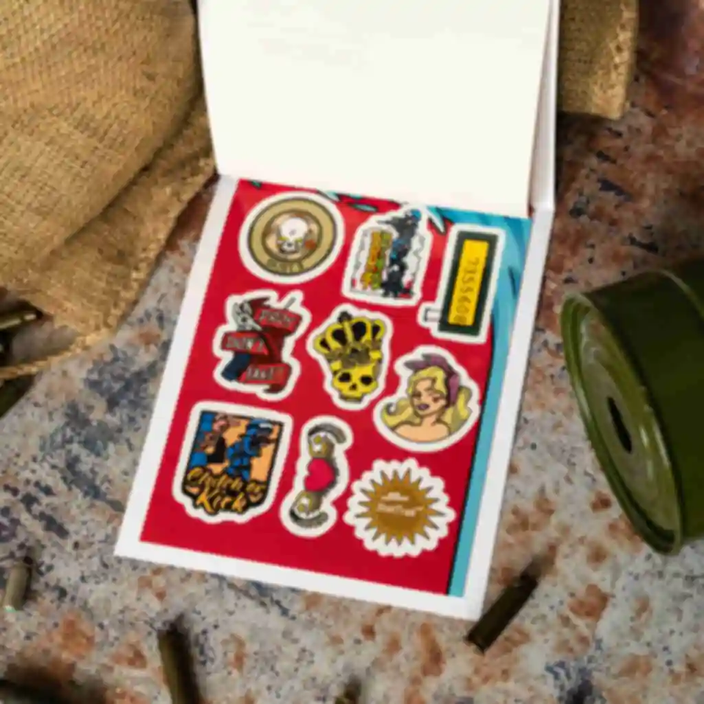Стикерпак Counter-Strike ⦁ Набор наклеек ⦁ Сувениры ⦁ Подарок фанату Контр-Страйк. Фото №3